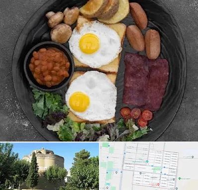 صبحانه انگلیسی در مرداویج اصفهان 