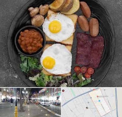 صبحانه انگلیسی در باغ فیض اسلامشهر 