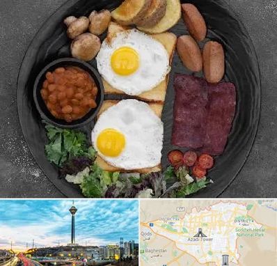 صبحانه انگلیسی در تهران