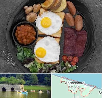 صبحانه انگلیسی در عباس آباد