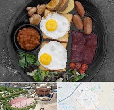 صبحانه انگلیسی در گلستان اسلامشهر 