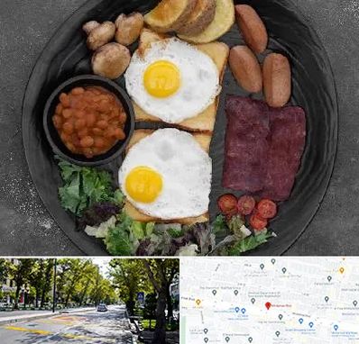 صبحانه انگلیسی در میرداماد 