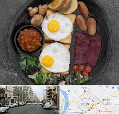 صبحانه انگلیسی در زیتون کارمندی اهواز 