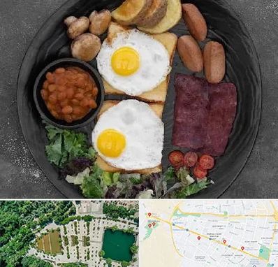 صبحانه انگلیسی در وکیل آباد مشهد 