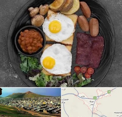 صبحانه انگلیسی در بیجار