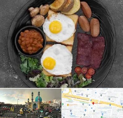 صبحانه انگلیسی در رسالت 