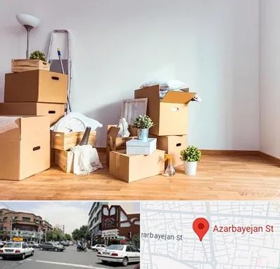 بسته بندی اثاثیه منزل در خیابان آذربایجان