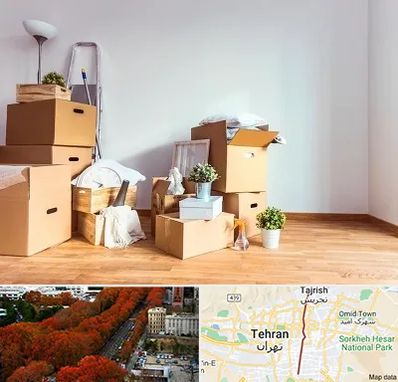 بسته بندی اثاثیه منزل در ولیعصر