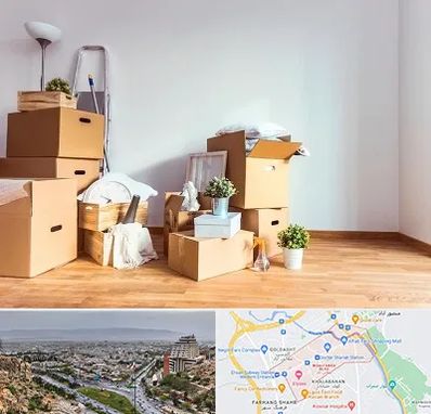 بسته بندی اثاثیه منزل در معالی آباد شیراز