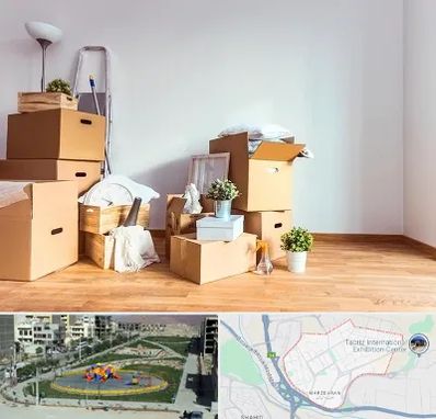 بسته بندی اثاثیه منزل در مرزداران تبریز