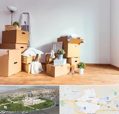 بسته بندی اثاثیه منزل در بومهن