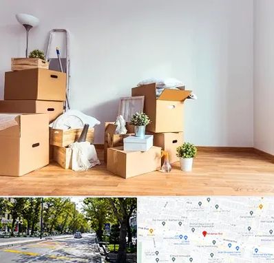 بسته بندی اثاثیه منزل در میرداماد