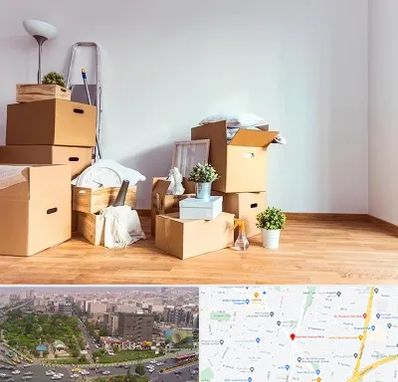 بسته بندی اثاثیه منزل در آیت الله کاشانی