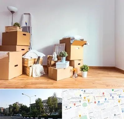 بسته بندی اثاثیه منزل در میدان کاج