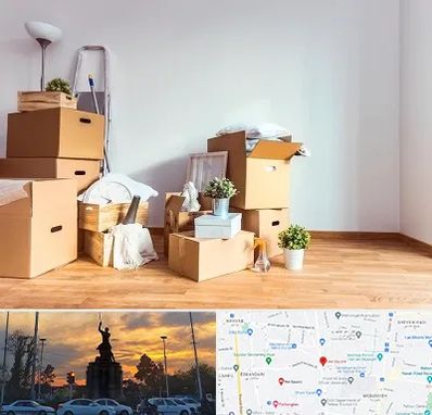 بسته بندی اثاثیه منزل در میدان حر