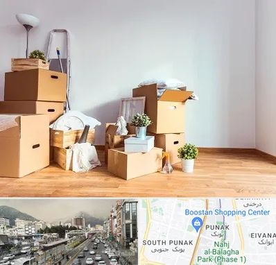 بسته بندی اثاثیه منزل در پونک