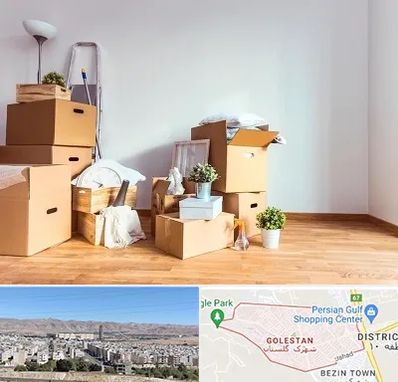 بسته بندی اثاثیه منزل در شهرک گلستان شیراز
