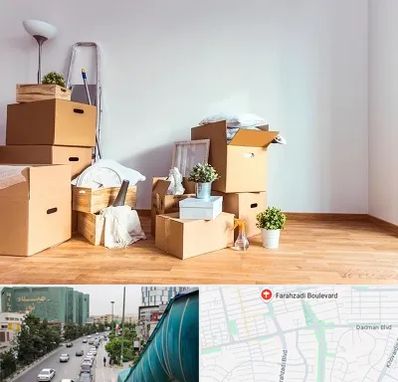 بسته بندی اثاثیه منزل در بلوار فرحزادی
