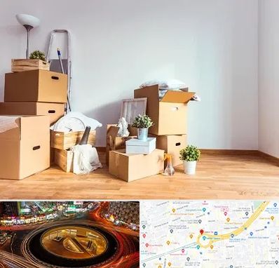 بسته بندی اثاثیه منزل در میدان ولیعصر