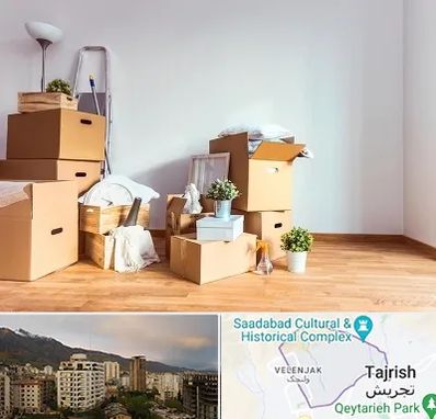 بسته بندی اثاثیه منزل در زعفرانیه