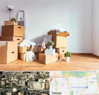 بسته بندی اثاثیه منزل در مرزداران