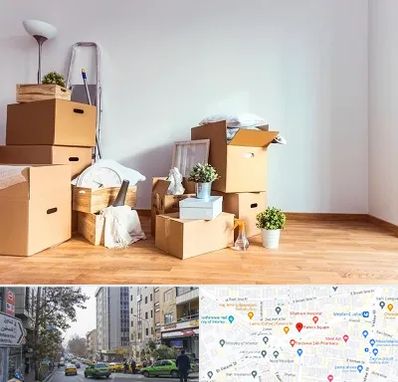 بسته بندی اثاثیه منزل در فاطمی