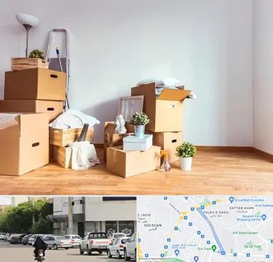 بسته بندی اثاثیه منزل در قدوسی شرقی شیراز