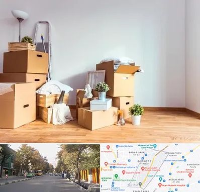 بسته بندی اثاثیه منزل در شریعتی