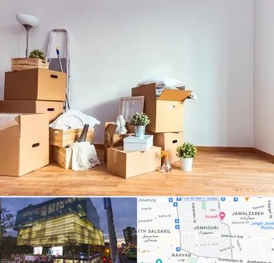 بسته بندی اثاثیه منزل در جمهوری