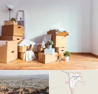 بسته بندی اثاثیه منزل در اسفراین