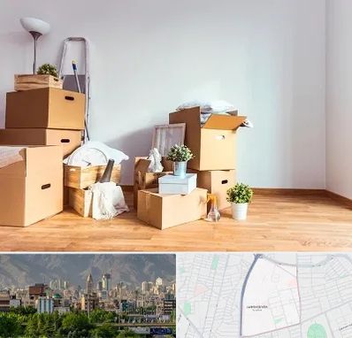 بسته بندی اثاثیه منزل در جمشیدیه