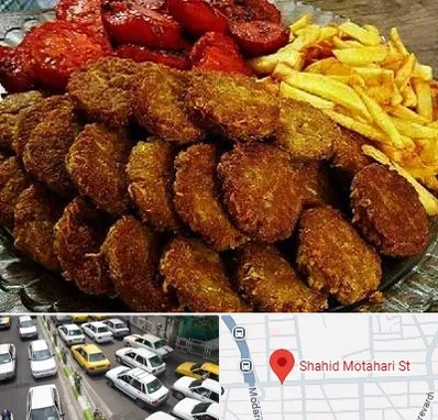 غذای خانگی در مطهری تهران