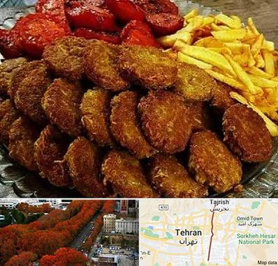 غذای خانگی در ولیعصر 