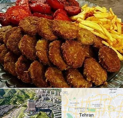 غذای خانگی در شمال تهران 