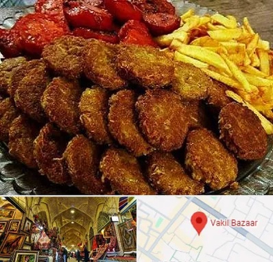 غذای خانگی در بازار وکیل شیراز