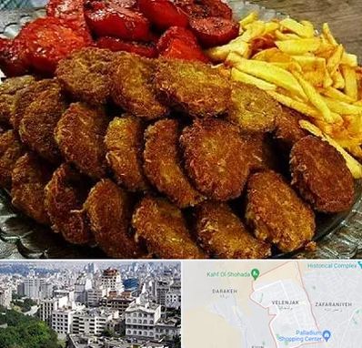 غذای خانگی در ولنجک 