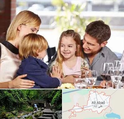 رستوران خانوادگی در علی آباد کتول