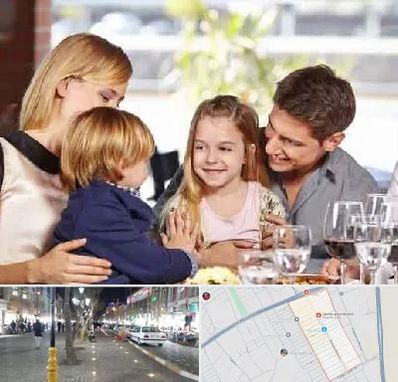 رستوران خانوادگی در باغ فیض اسلامشهر 