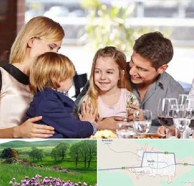 رستوران خانوادگی در سراب