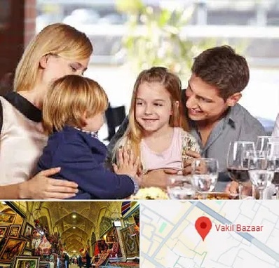 رستوران خانوادگی در بازار وکیل شیراز