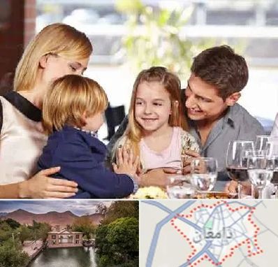 رستوران خانوادگی در دامغان