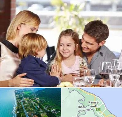 رستوران خانوادگی در رامسر