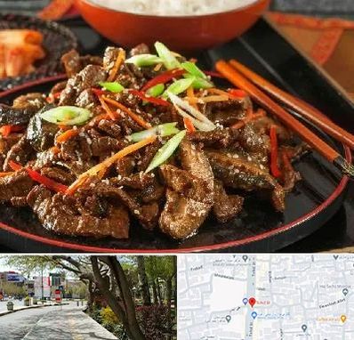 رستوران آسیایی در خیابان توحید اصفهان 