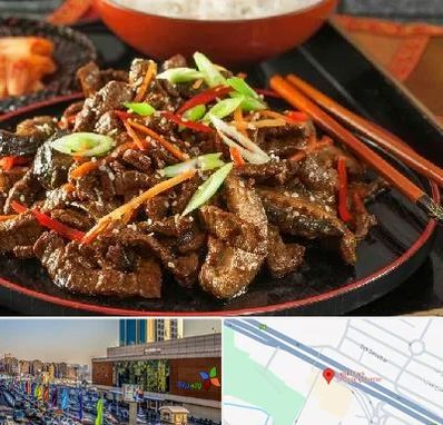 رستوران آسیایی در لاله پارک تبریز 