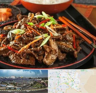 رستوران آسیایی در منطقه 15 تهران
