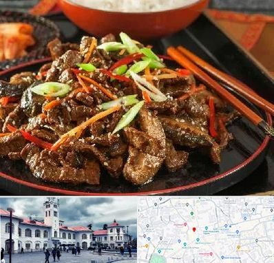 رستوران آسیایی در میدان شهرداری رشت 