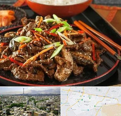 رستوران آسیایی در منطقه 8 تهران 