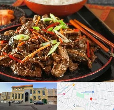 رستوران آسیایی در زنبیل آباد قم 