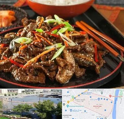 رستوران آسیایی در گلستان اهواز 