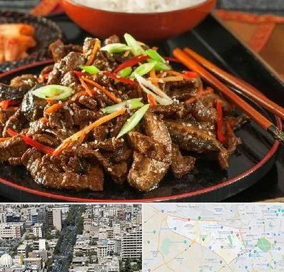 رستوران آسیایی در منطقه 18 تهران 